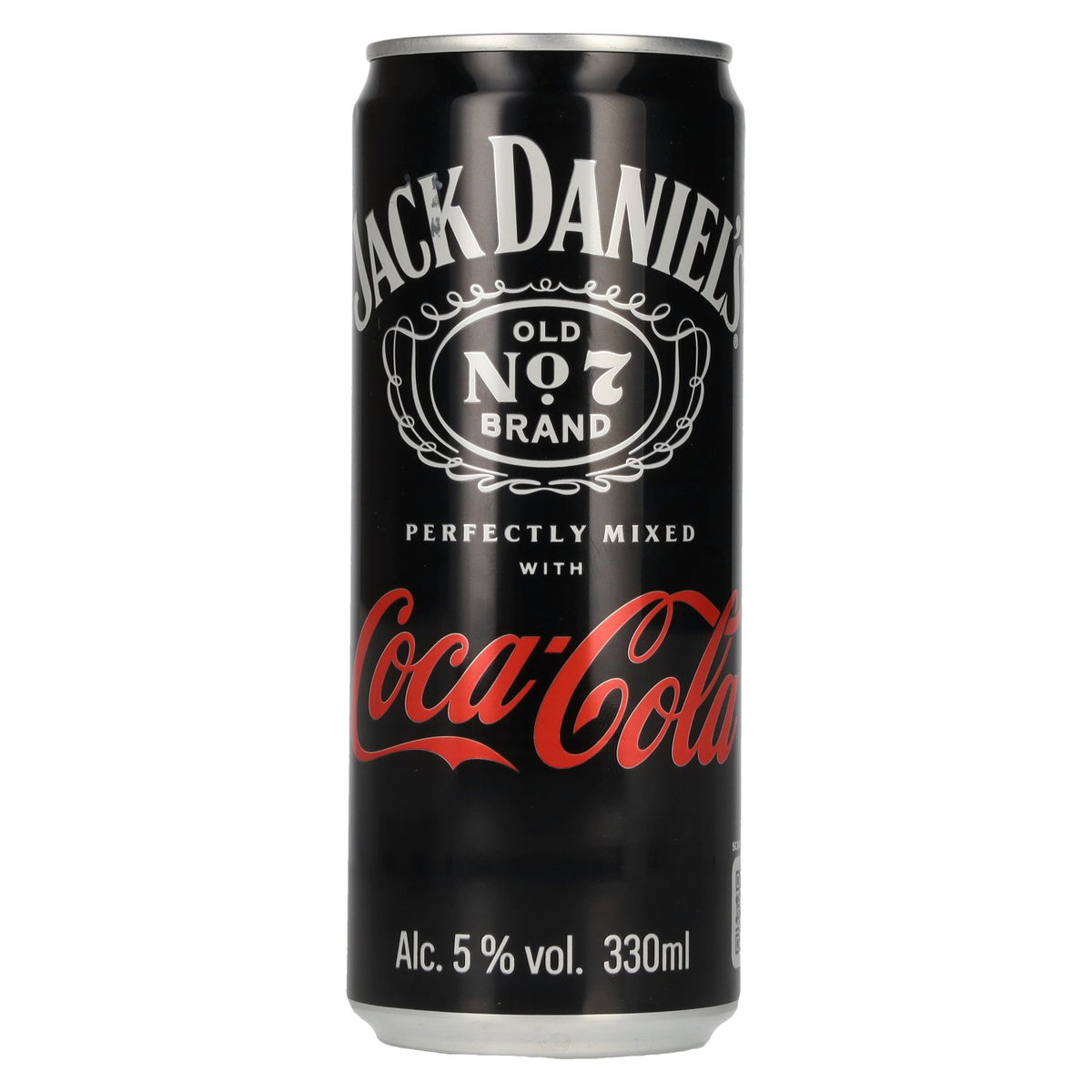 Jack Daniel's No. 7 Whisky &amp; Coca Cola 5% ABV 0.33l can (deposit required)
