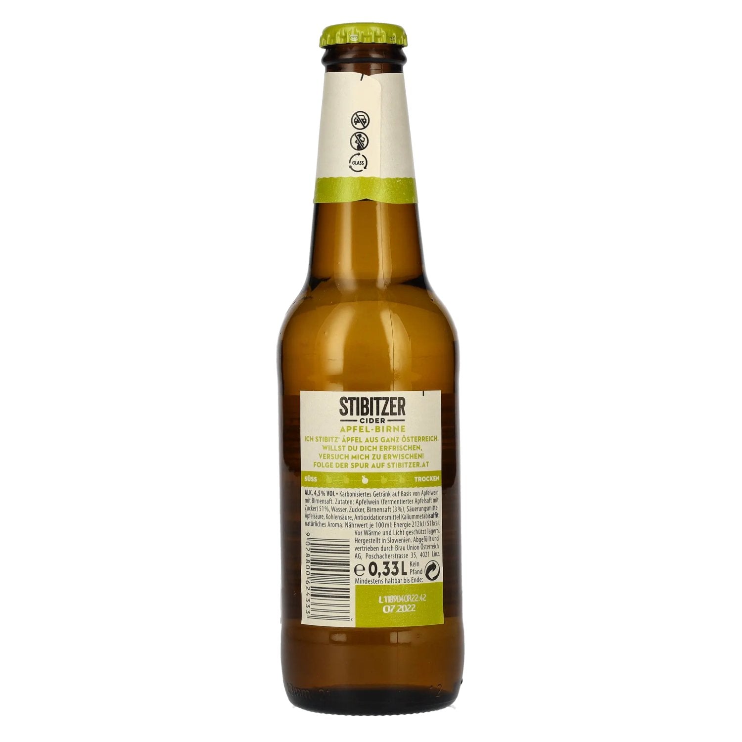 Stibitzer Apple Pear Cider 4.5% Vol. 0.33l