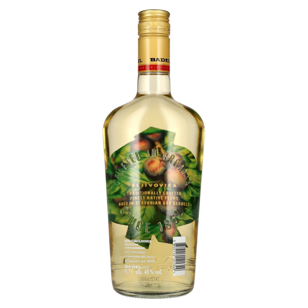 Badel Sljivovica 40% vol. 0.7 l