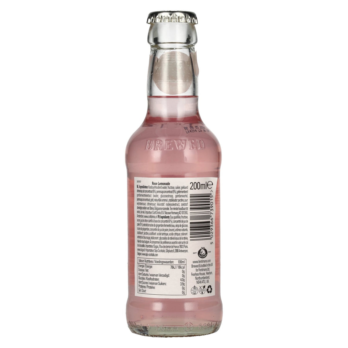 Fentimans ROSE LEMONADE 6x4x0,2l