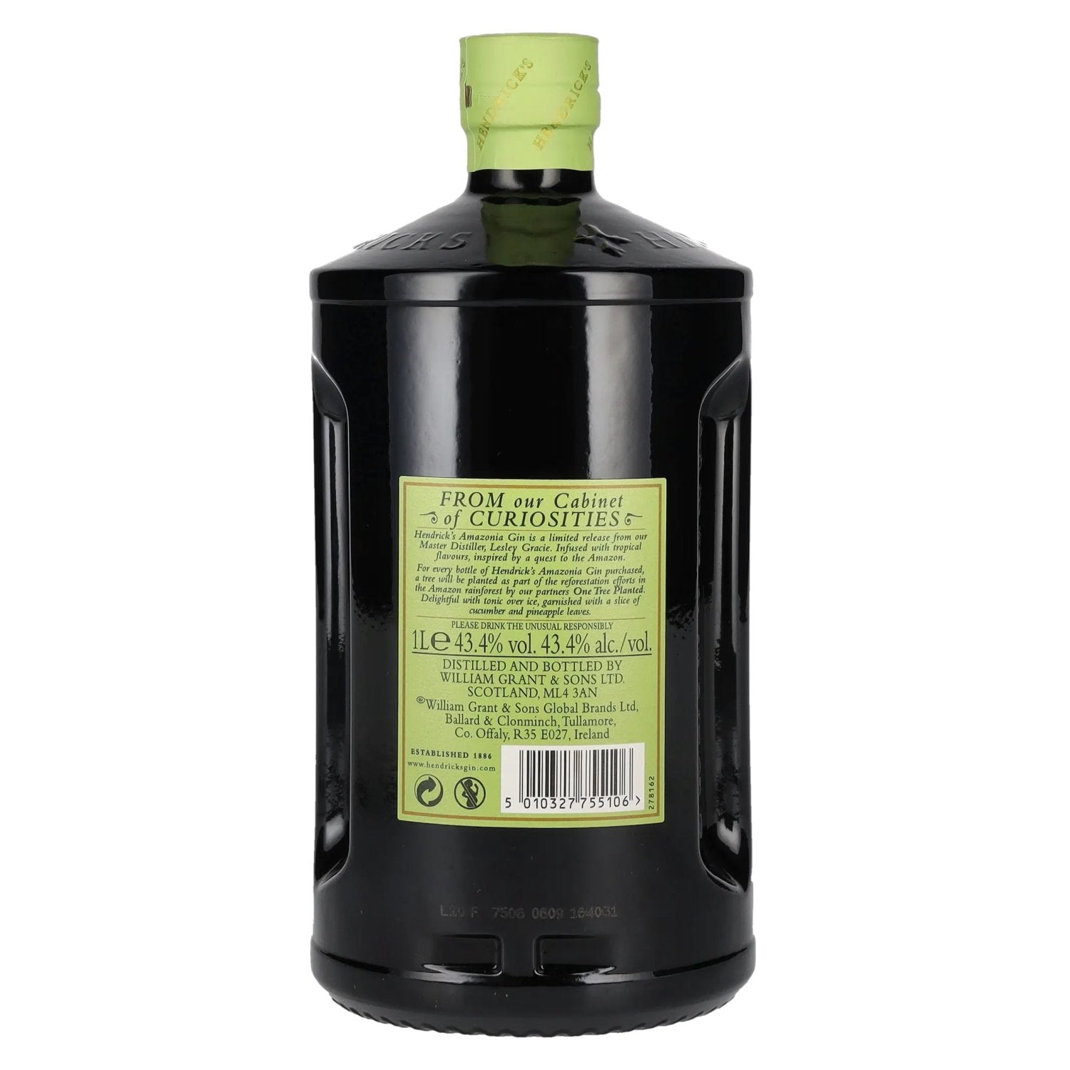Hendrick's Gin AMAZONIA 43.4% Vol. 1L