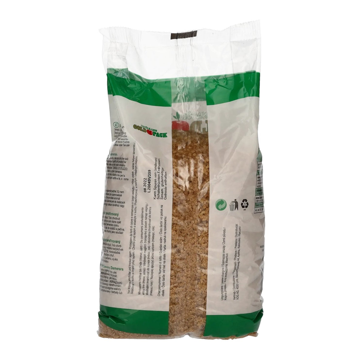Unrefined cane sugar, 1000 g