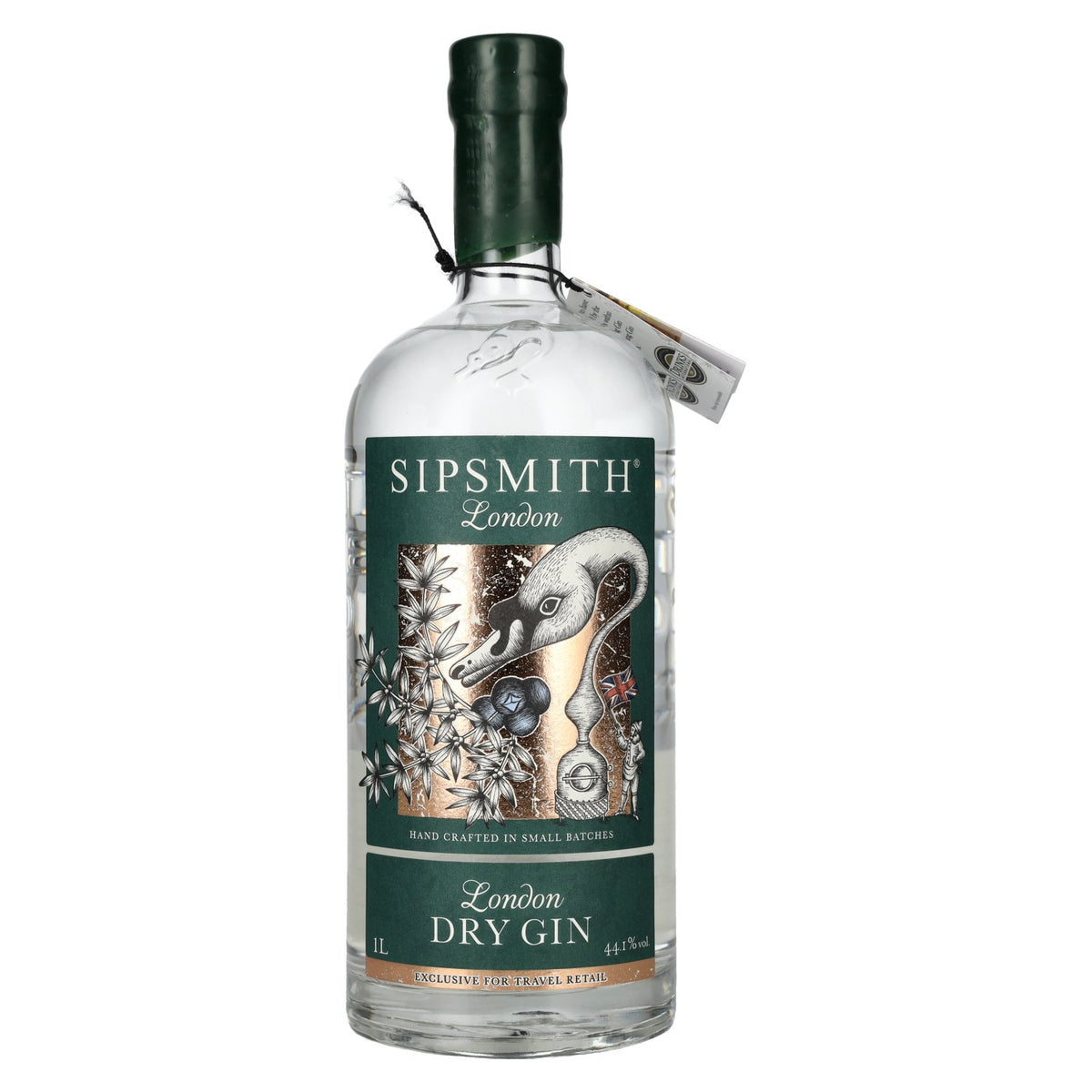 Sipsmith London Dry Gin 44.1% Vol. 1L
