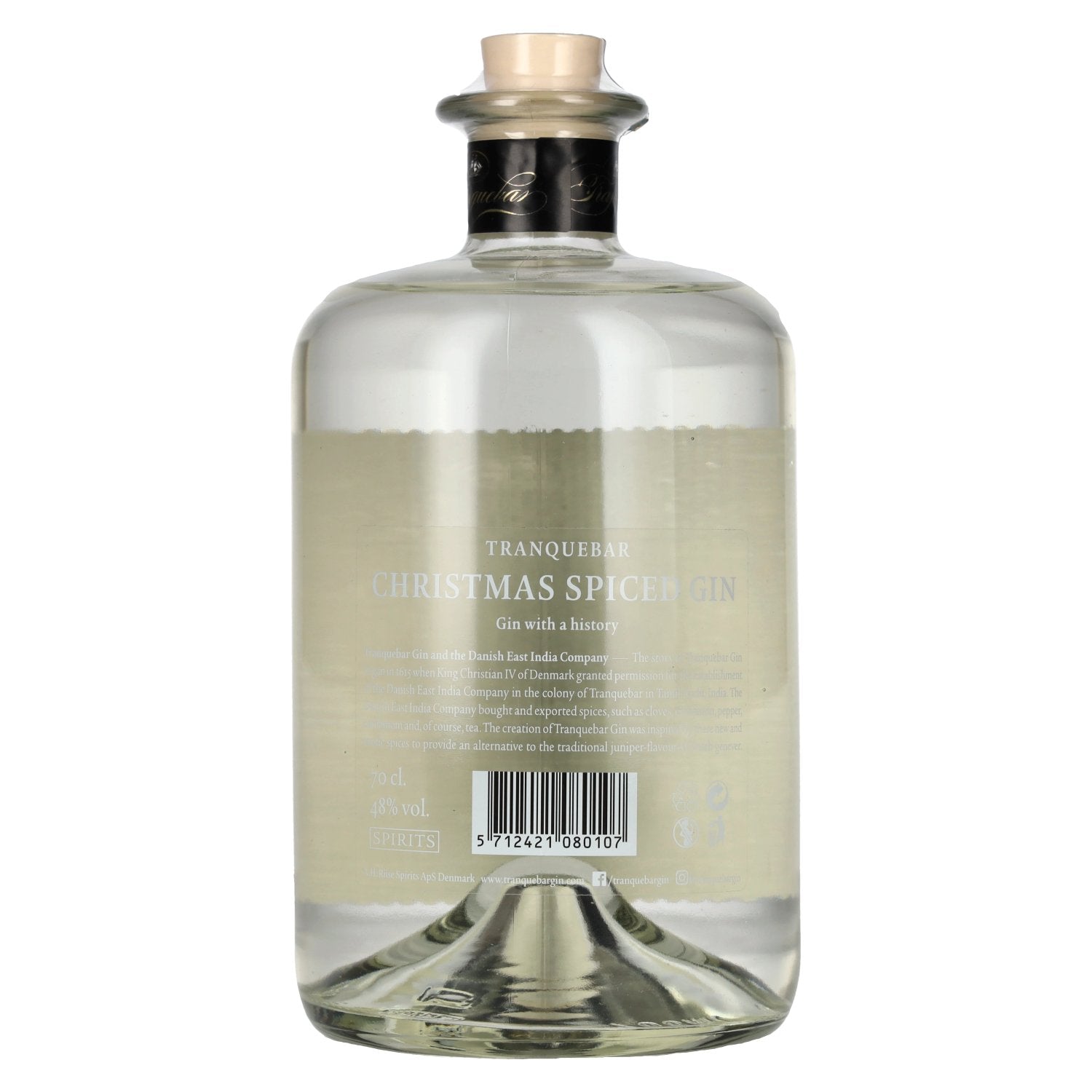 Tranquebar Original Gin Christmas Spiced 48% Vol. 0,7l