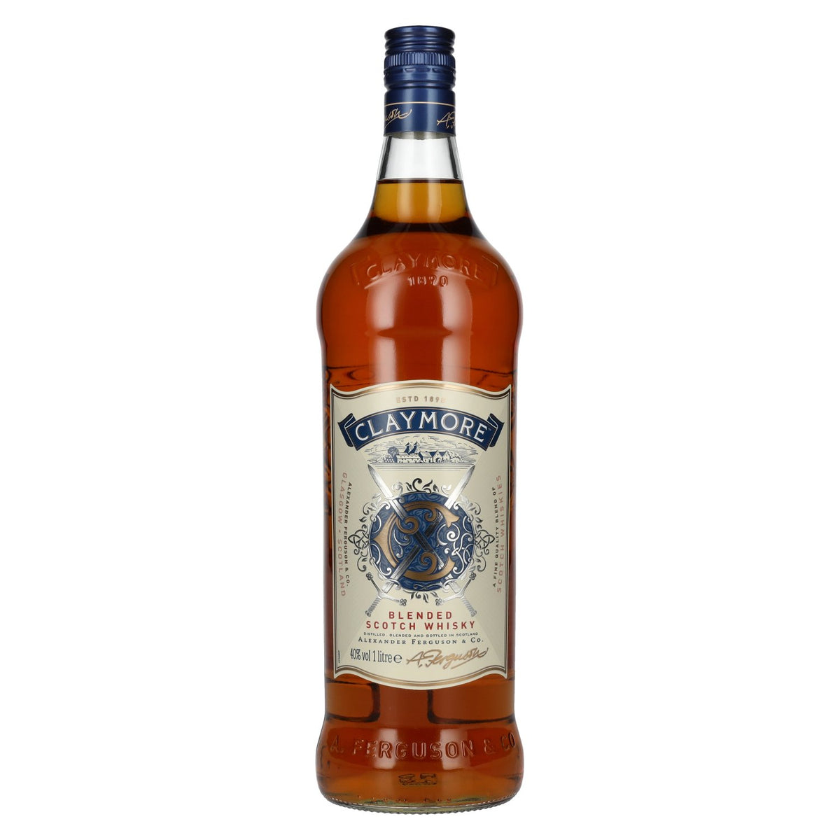 Claymore Blended Scotch Whisky 40% Vol. 1L