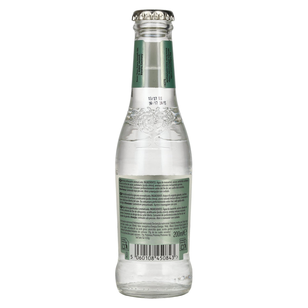 Fever-Tree Elderflower Tonic Water 24x0,2l