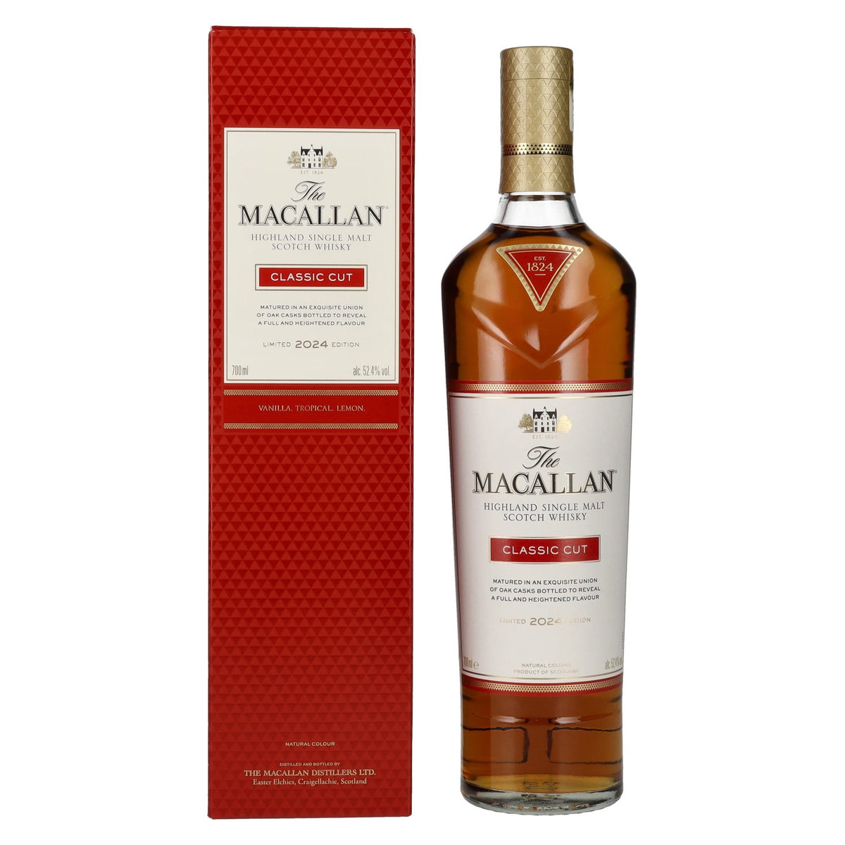 The Macallan CLASSIC CUT Limited Edition 2024 52.4% Vol. 0.7l in Gift Box