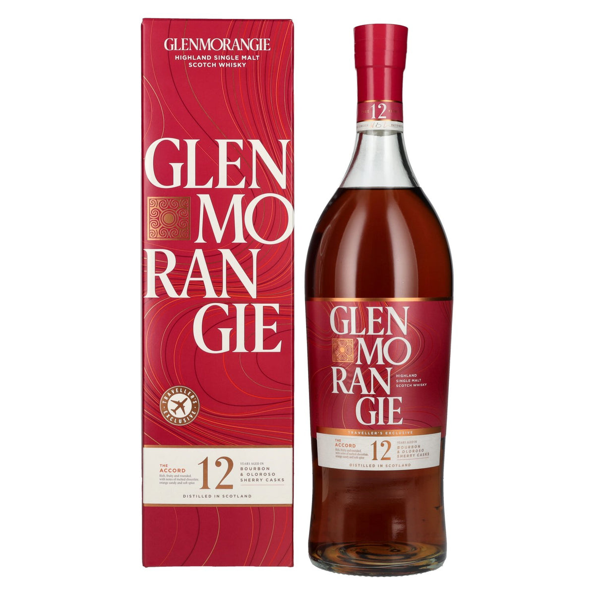 Glenmorangie The ACCORD 12 Years Old Bourbon & Sherry Cask 43% Vol. 1l in Gift Box