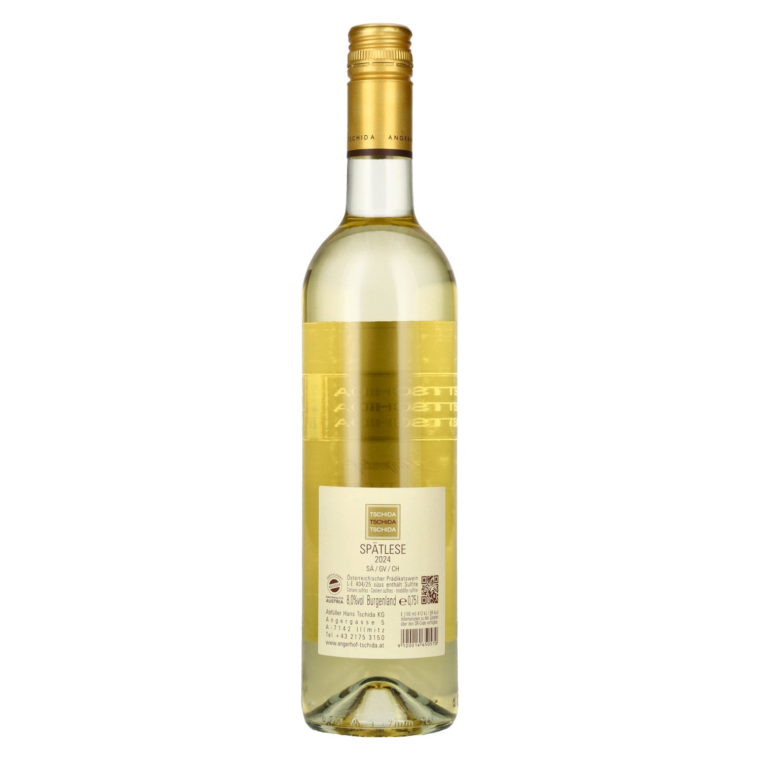 Tschida Angerhof Spätlese 2024 8% Vol. 0,75l