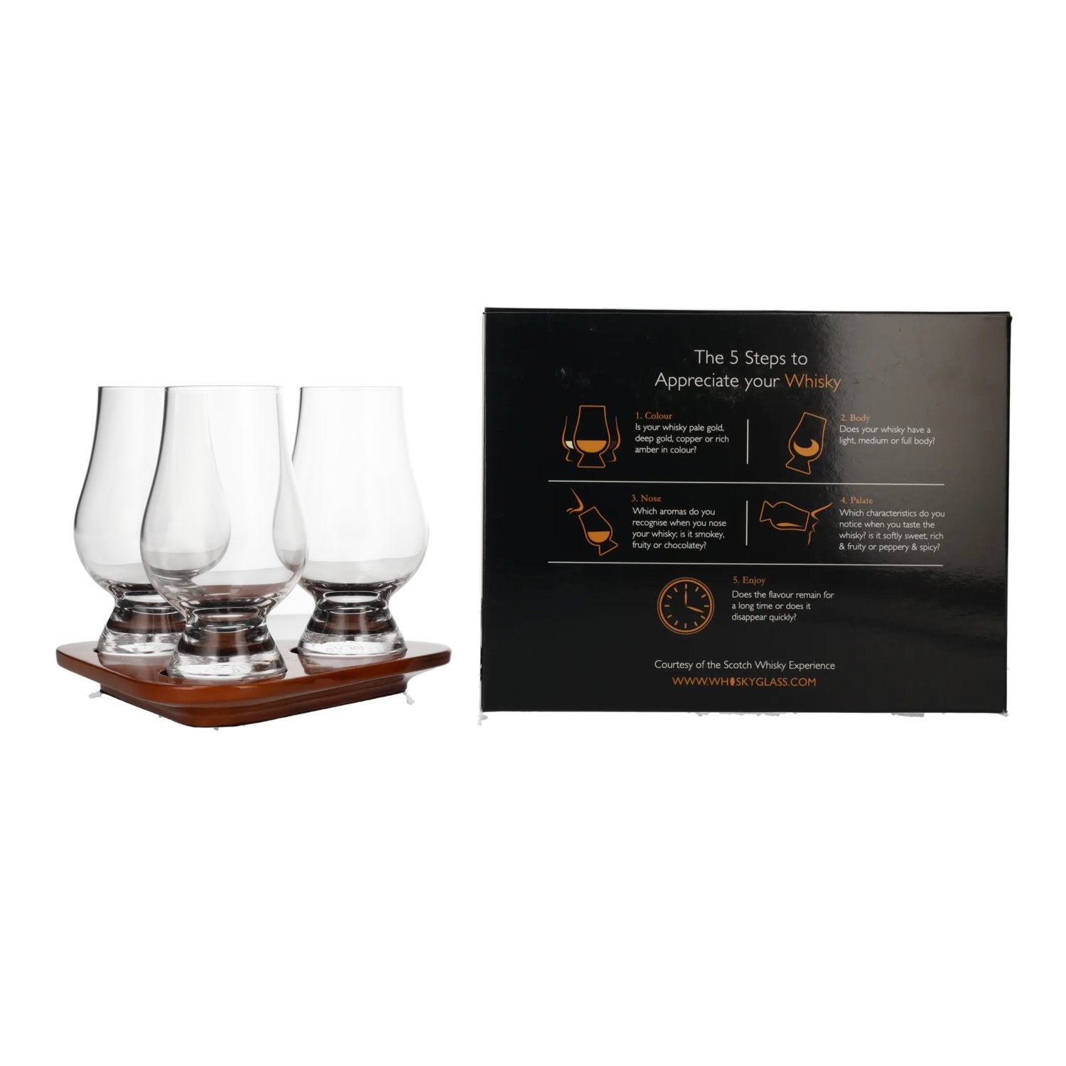 GLENCAIRN Whisky Tasting Set 3x19 cl in Gift Box