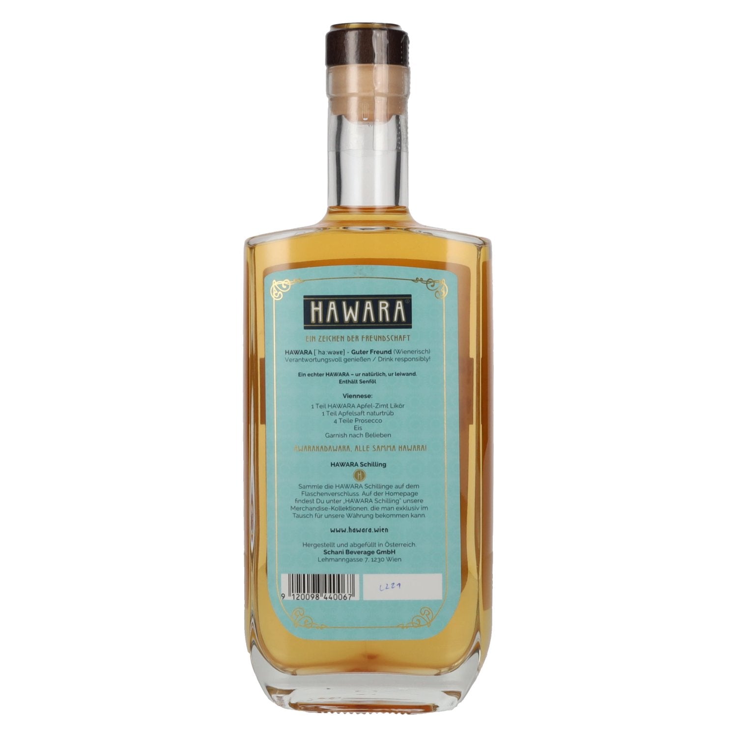 HAWARA Apple-Cinnamon Liqueur 23% Vol. 0.7l