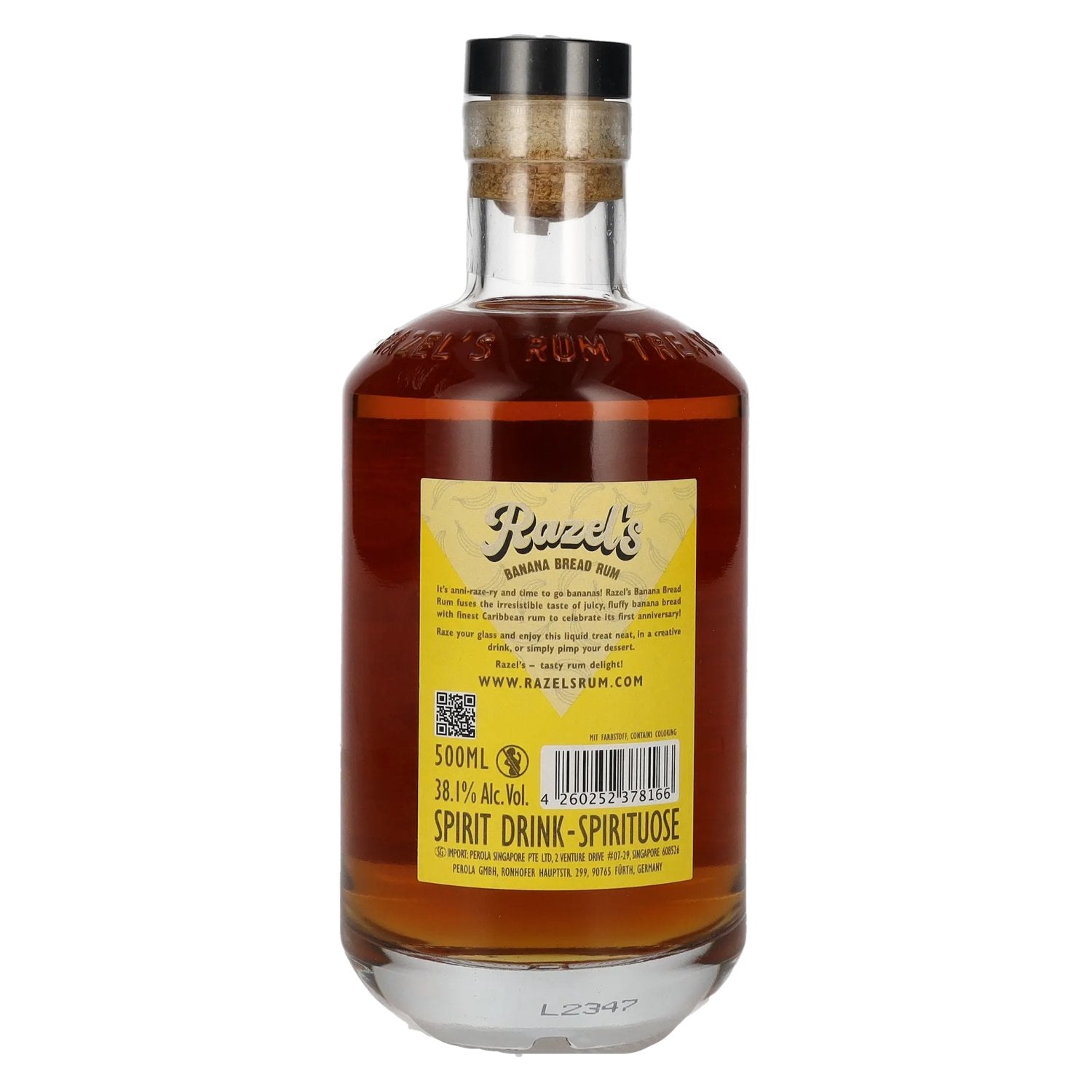 Razel's Banana Bread Spirit Drink 38.1% Vol. 0.5l