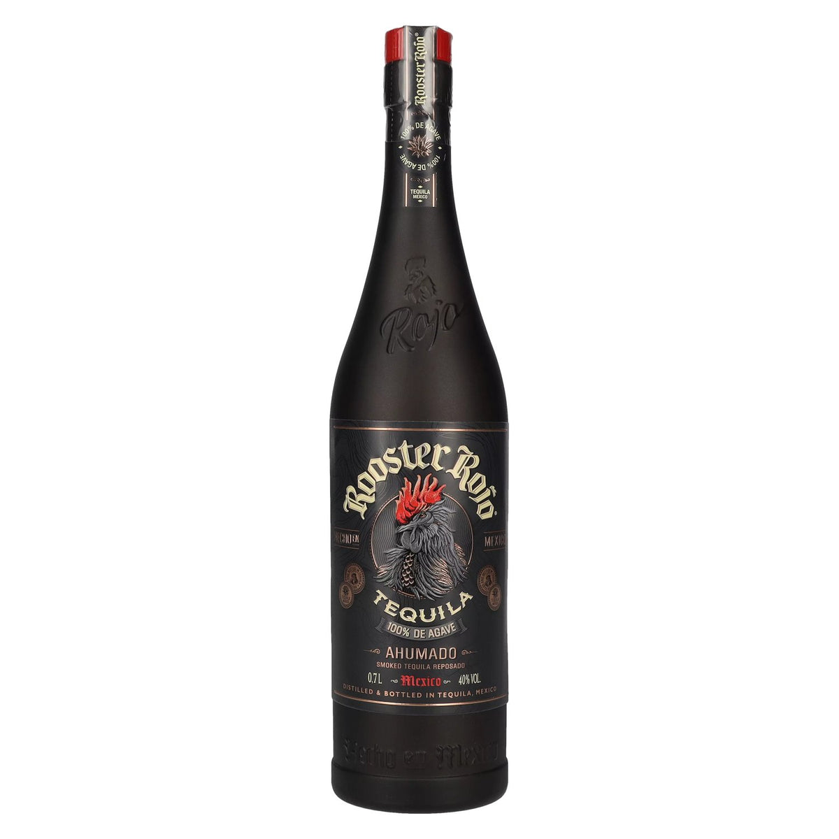 Rooster Rojo AHUMADO Tequila 100% Agave 40% Vol. 0.7l