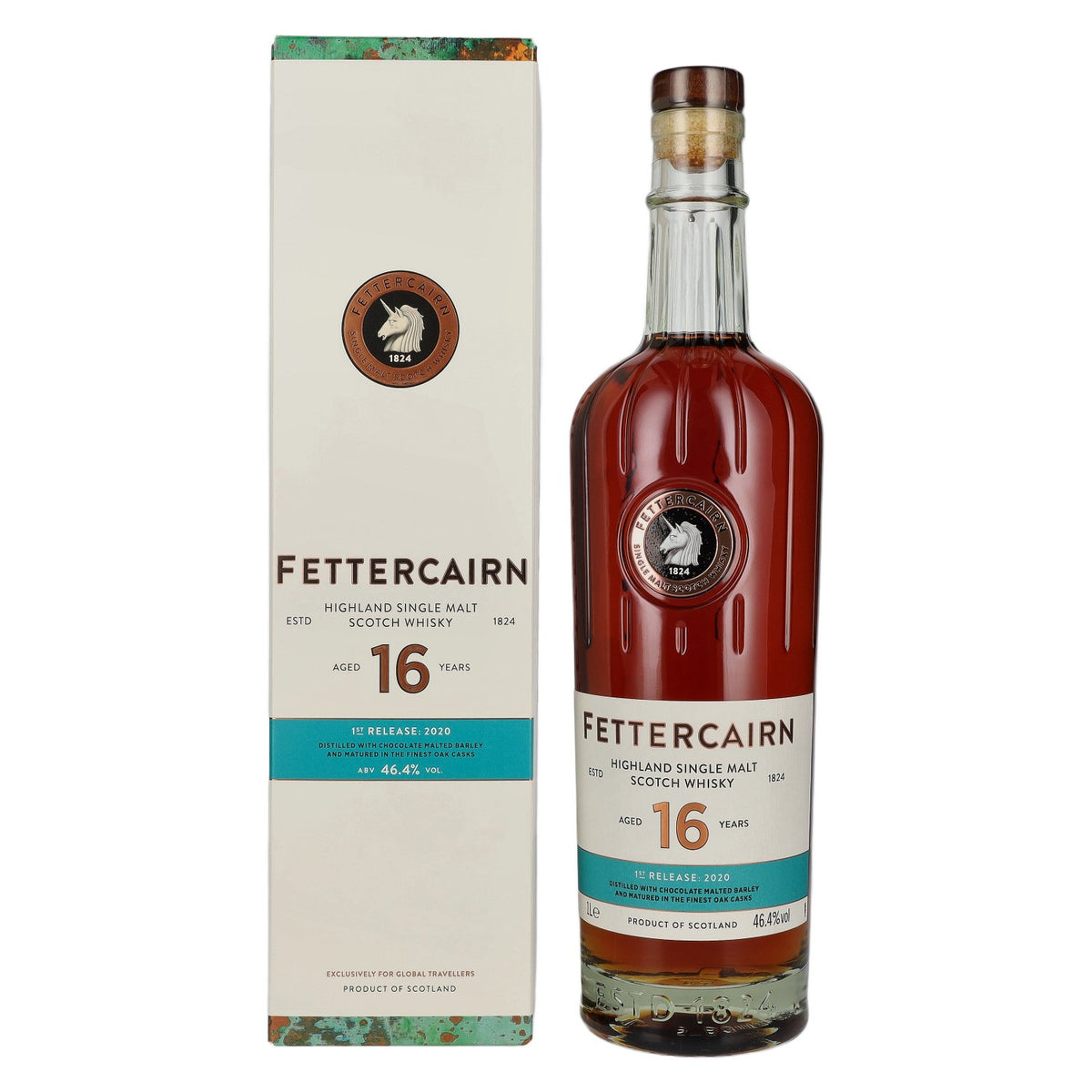 Fettercairn 16 Years Old Highland Single Malt Scotch Whisky 46.4% Vol. 1l in gift box