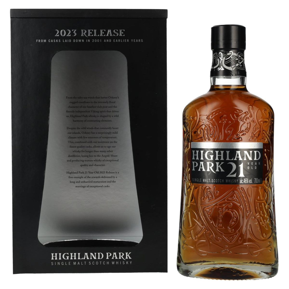 Highland Park 21 Years Old Release 2023 46% Vol. 0.7l in Gift Box