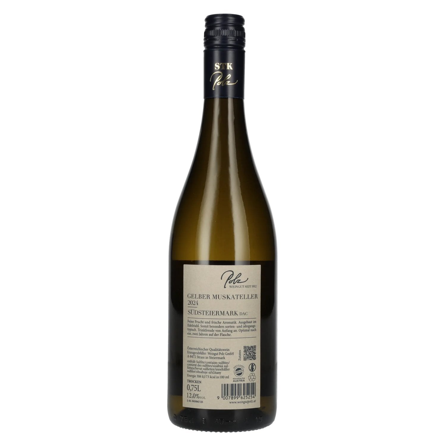 Polz Yellow Muscat South Styria DAC 2024 12% Vol. 0.75l