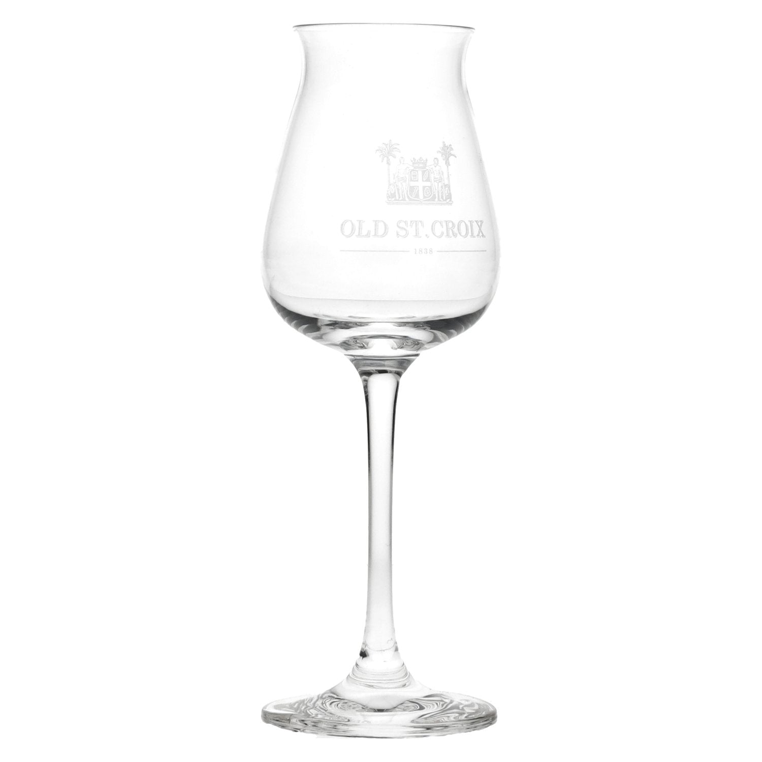 Old St. Croix A.H. Riise Tulip Glass without Calibration Mark