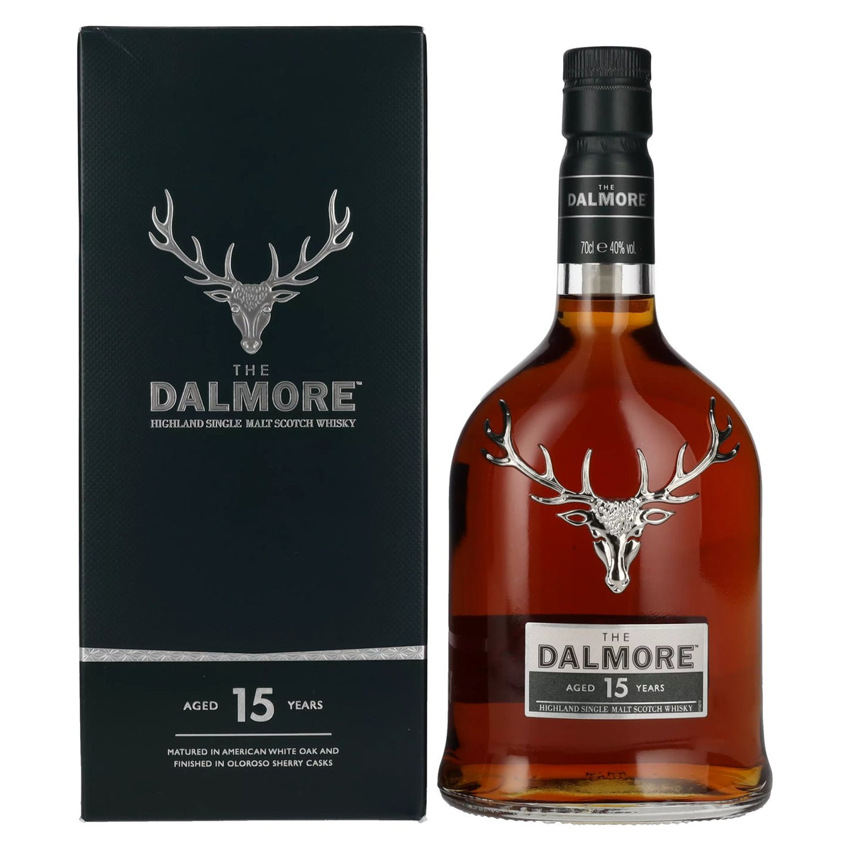 The Dalmore 15 Years Old Highland Single Malt Scotch Whisky 40% Vol. 0,7l in Geschenkbox