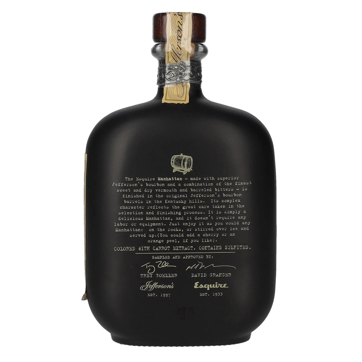 Jefferson's Crafted MANHATTAN Barrel Finished Cocktail 34% Vol. 0.7l
