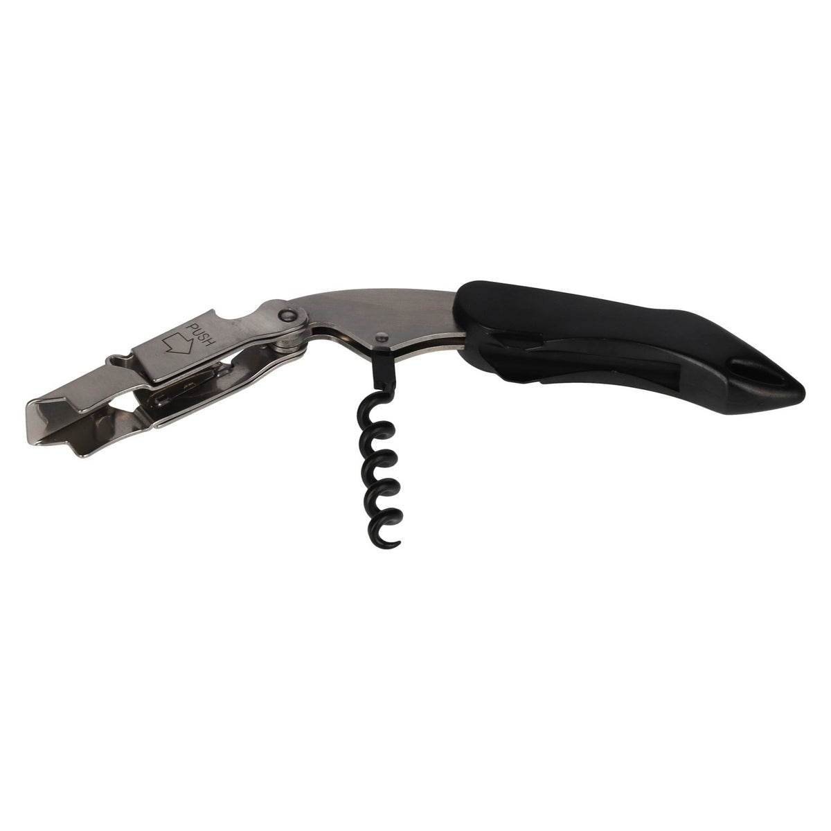 Premium waiter's knife with hole, stainless steel, 1 piece