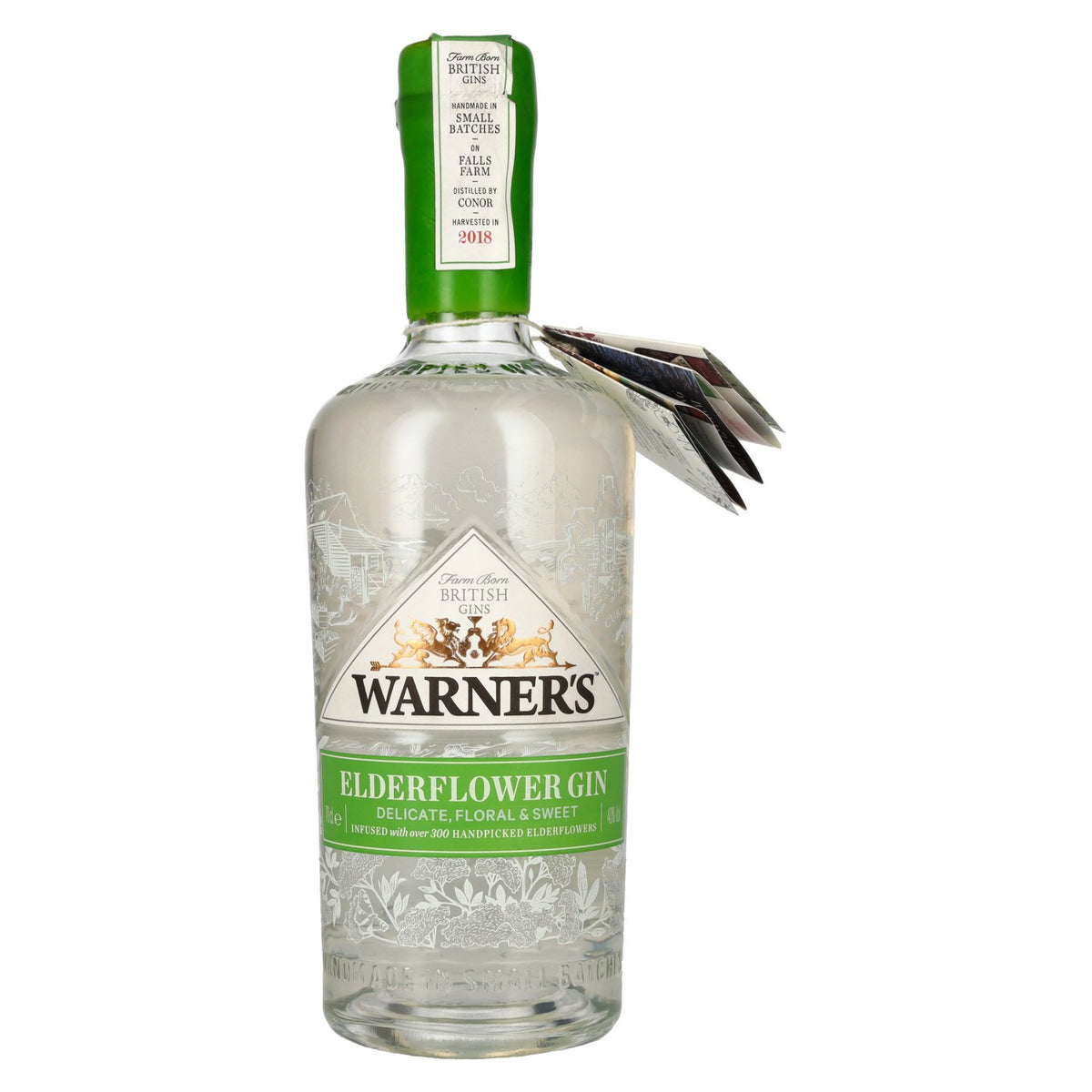 Warner's Elderflower Gin 40% Vol. 0.7l