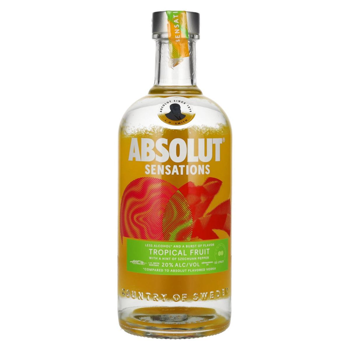 Absolut Sensations TROPICAL FRUIT Flavored Vodka 20% Vol. 0.7l