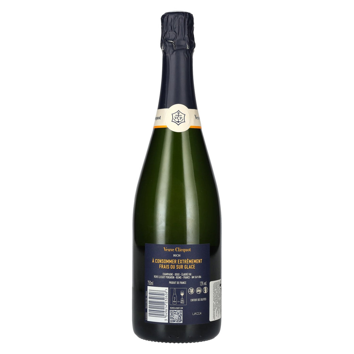 Veuve Clicquot Champagne Rich 12% ABV 0.75 l