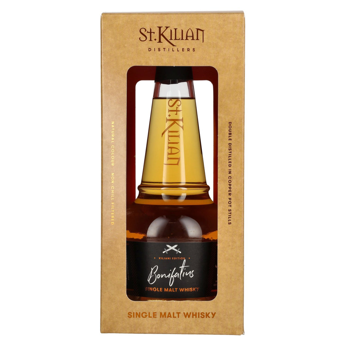 St. Kilian Kiliani Edition BONIFATIUS Single Malt Whisky 46% Vol. 0,5l in Geschenkbox
