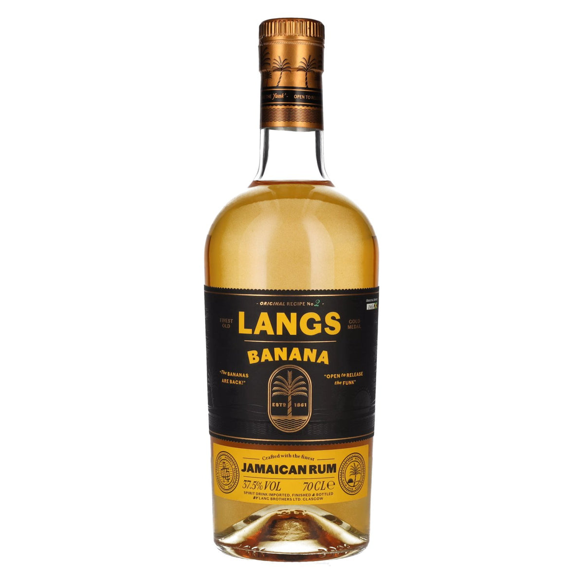 Langs Banana Jamaican Spirit Drink 37.5% Vol. 0.7l