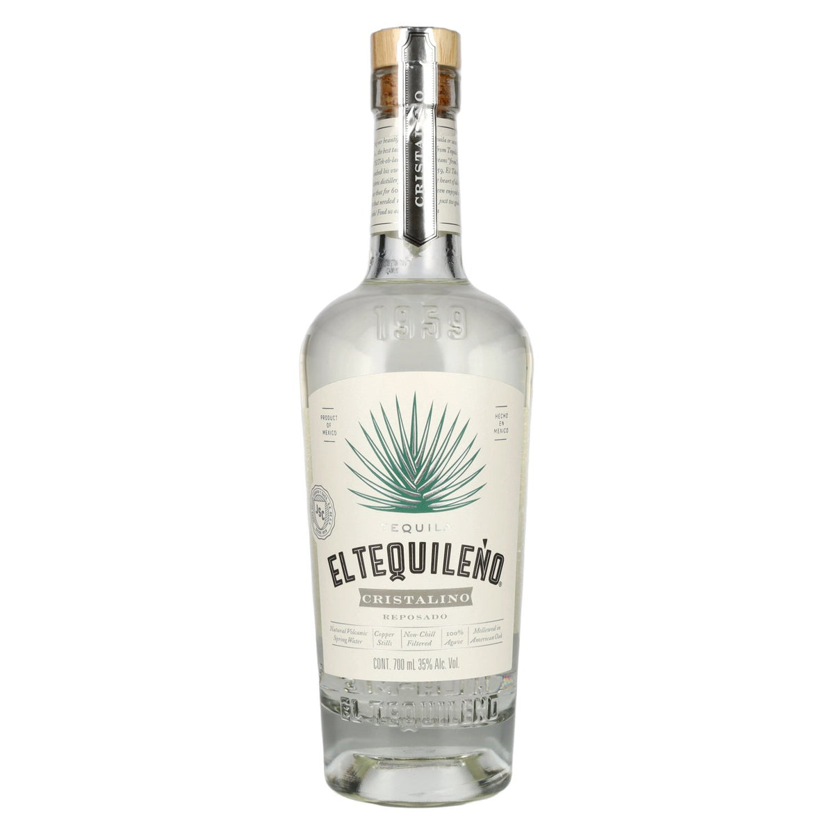 El Tequileño 1959 CRISTALINO Reposado 100% Agave 35% vol. 0.7 l