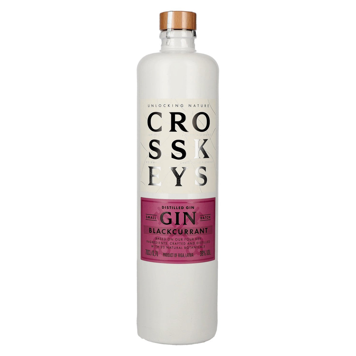 Cross Keys Gin Black Currant Premium Craft Gin 38% Vol. 0.7l