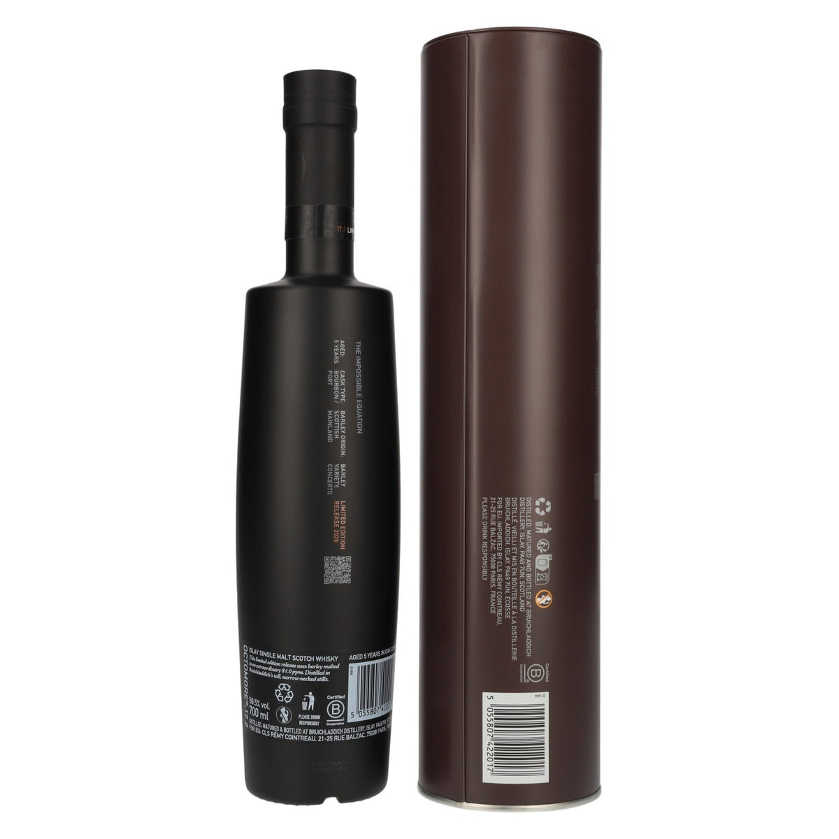Octomore EDITION: 17.2 Super Heavily Peated Islay Single Malt Release 2026 59.5% ABV 0.7l in a tin box