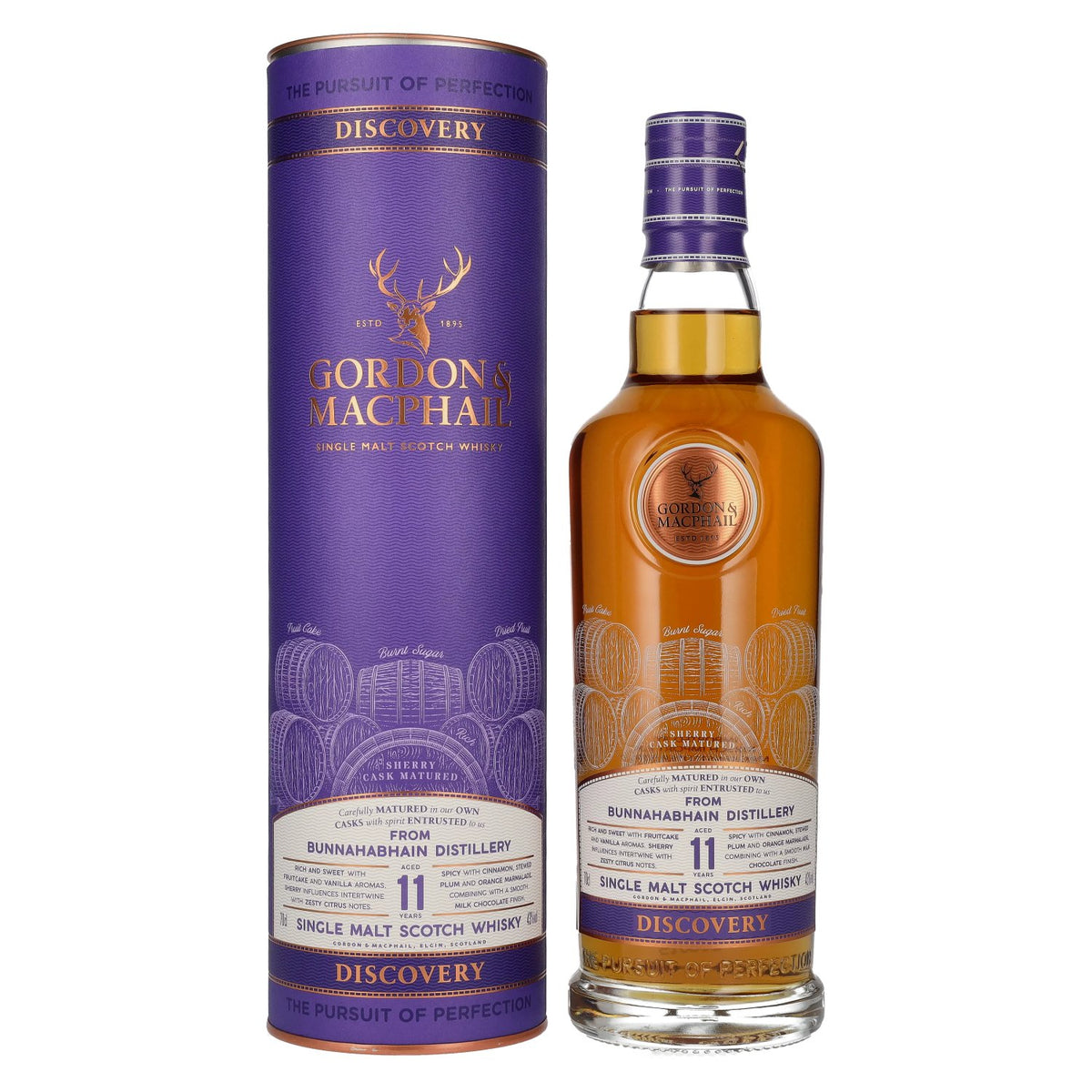 Gordon & MacPhail BUNNAHABHAIN 11 Years Old DISCOVERY Single Malt 43% Vol. 0,7l in Geschenkbox