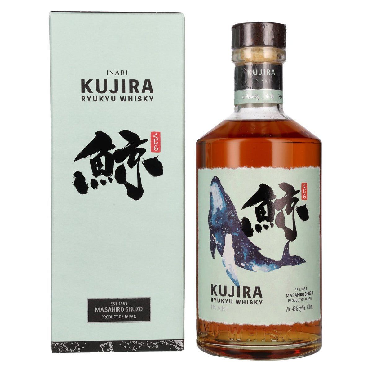 Kujira INARI Ryukyu Whisky 46% Vol. 0,7l in Geschenkbox