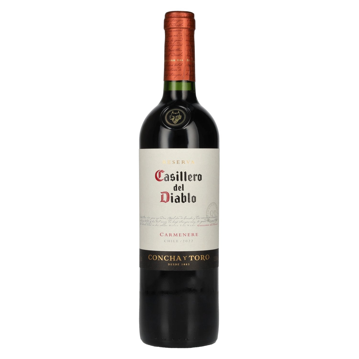 Concha y Toro Casillero del Diablo CARMENERE Reserva 2022 13.5% Vol. 0.75l
