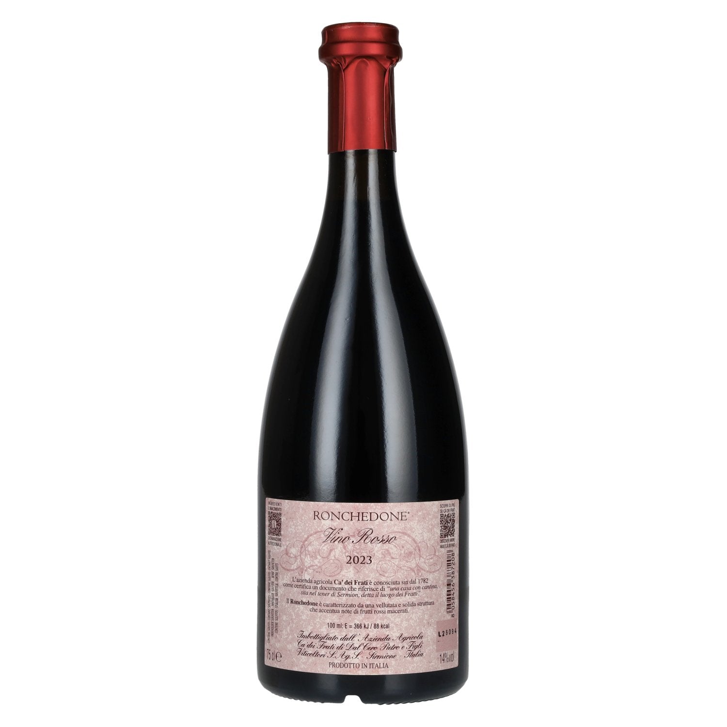 Cà dei Frati Ronchedone Vino Rosso 2023 14% Vol. 0,75l