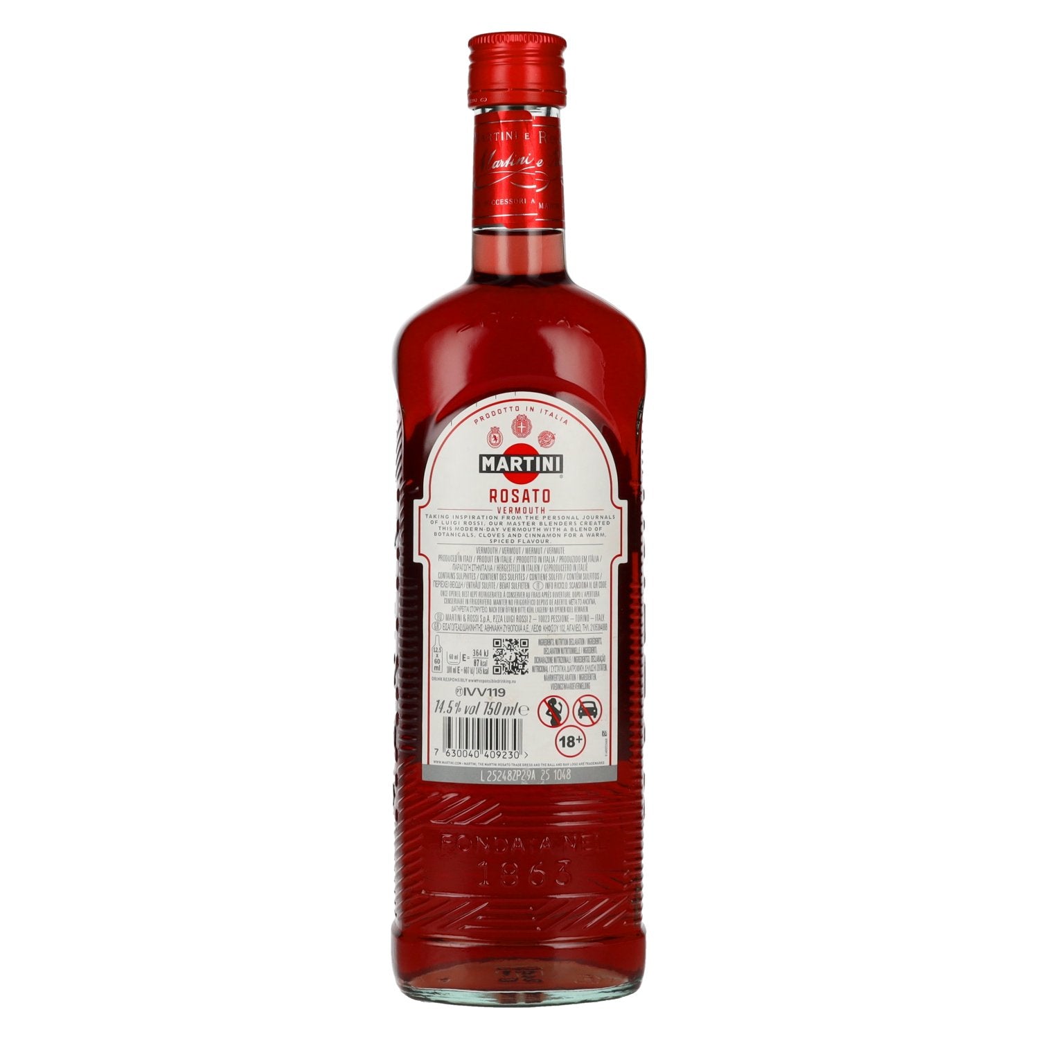 Martini L'Aperitivo ROSATO Vermouth 14,5% Vol. 0,75l