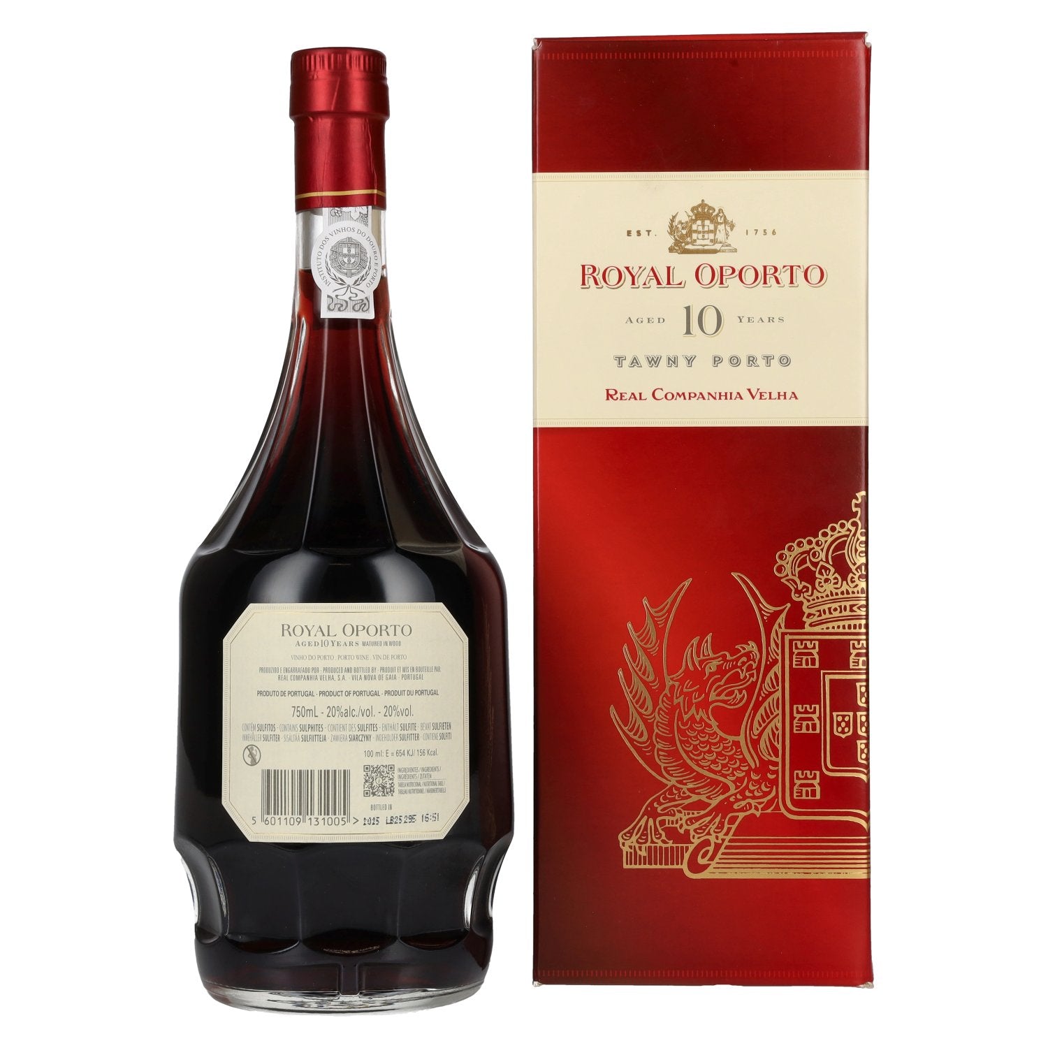 Royal Oporto 10 Years Old Tawny Port 20% Vol. 0.75l in Gift Box