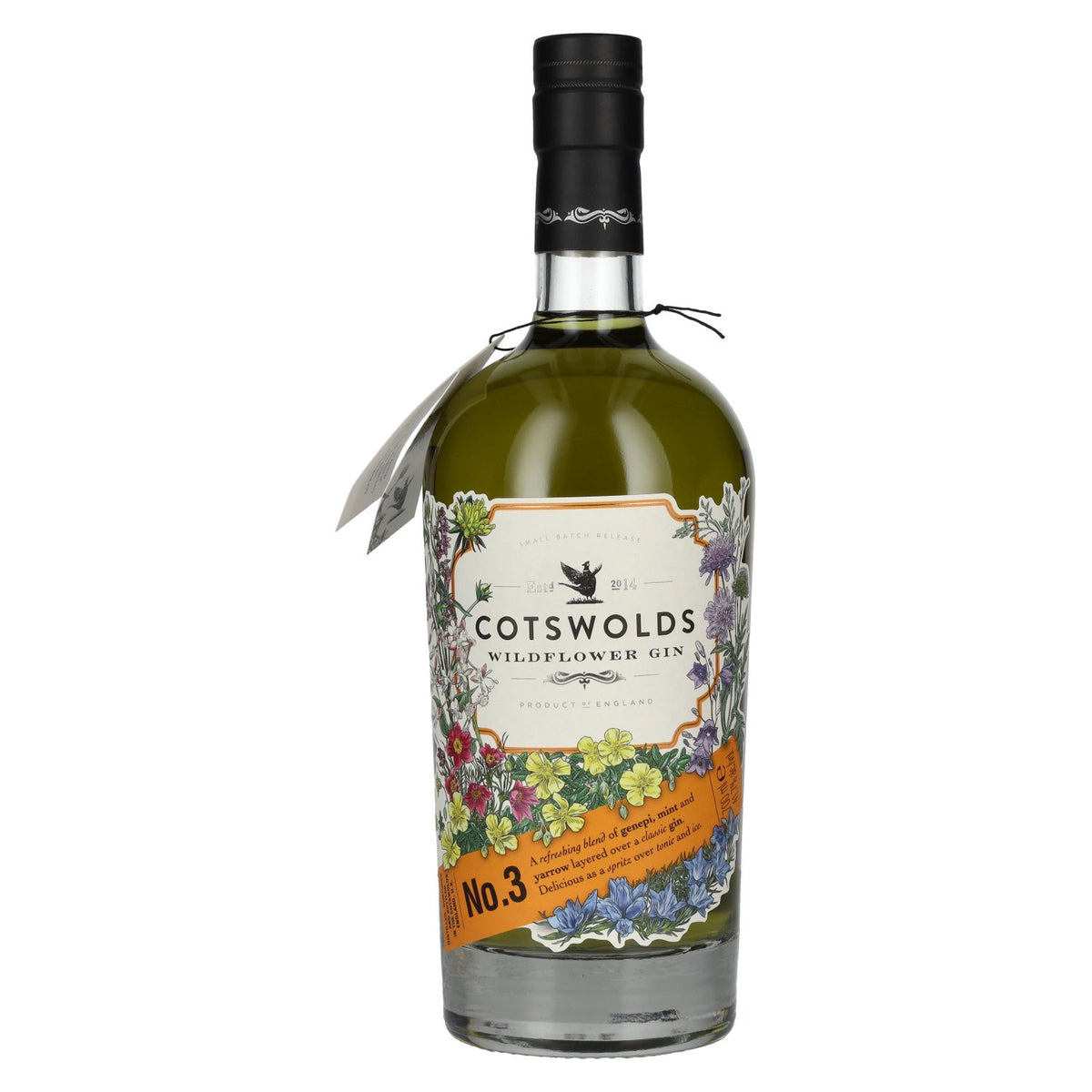 Cotswolds WILDFLOWER GIN No. 3 41.7% Vol. 0.7l