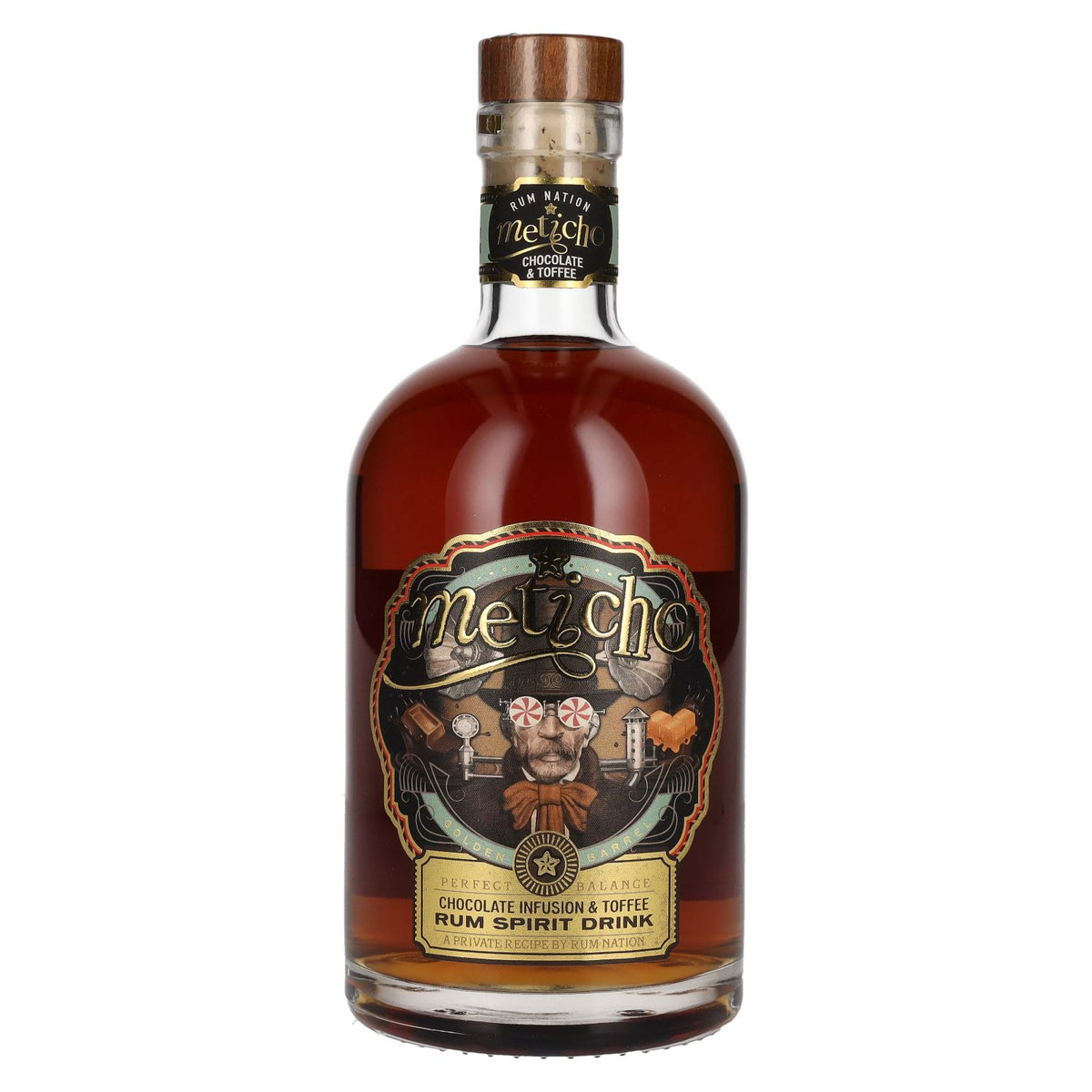 Rum Nation Meticho Chocolate Infusion & Toffee Rum Spirit Drink 40% Vol. 0.7l
