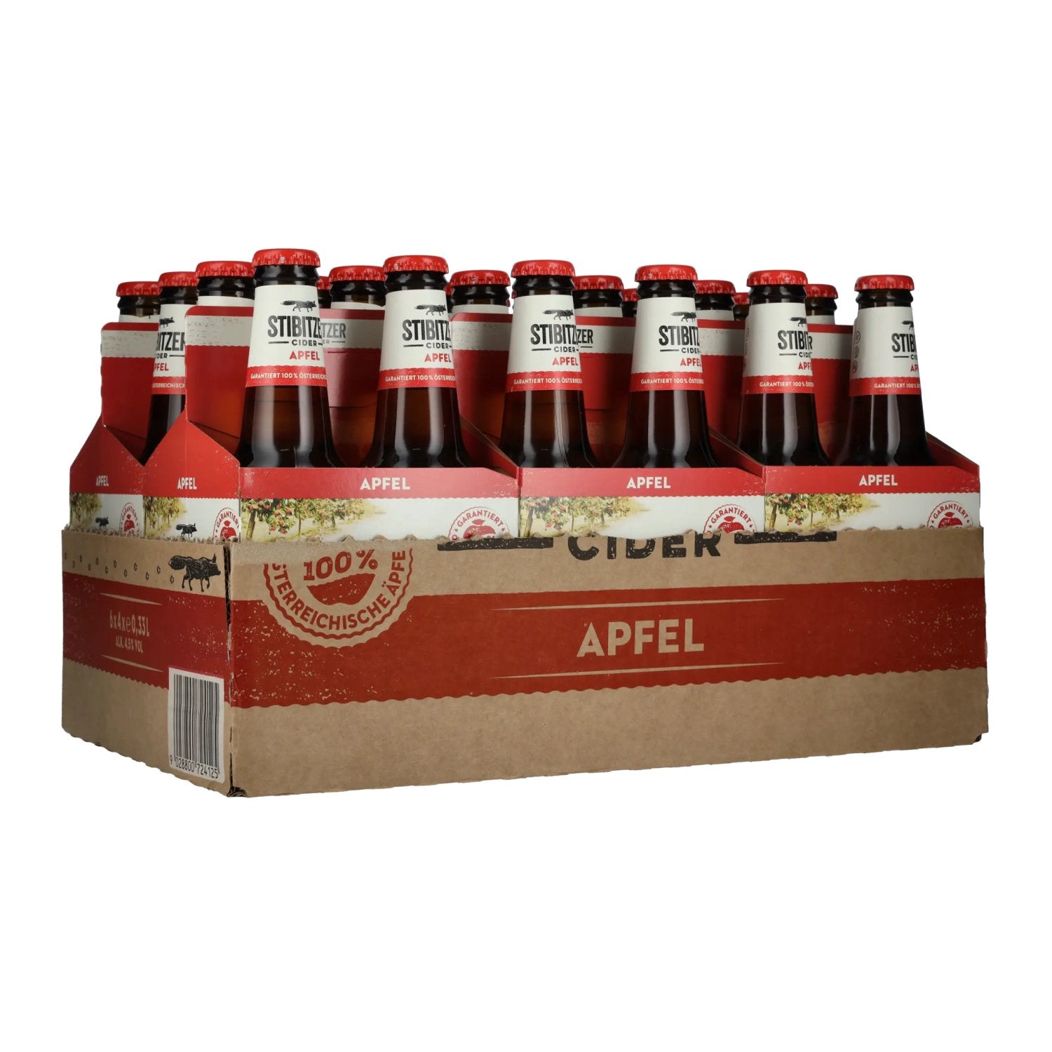 Stibitzer Apfel Cider 4,5% Vol. 6x4x0,33l