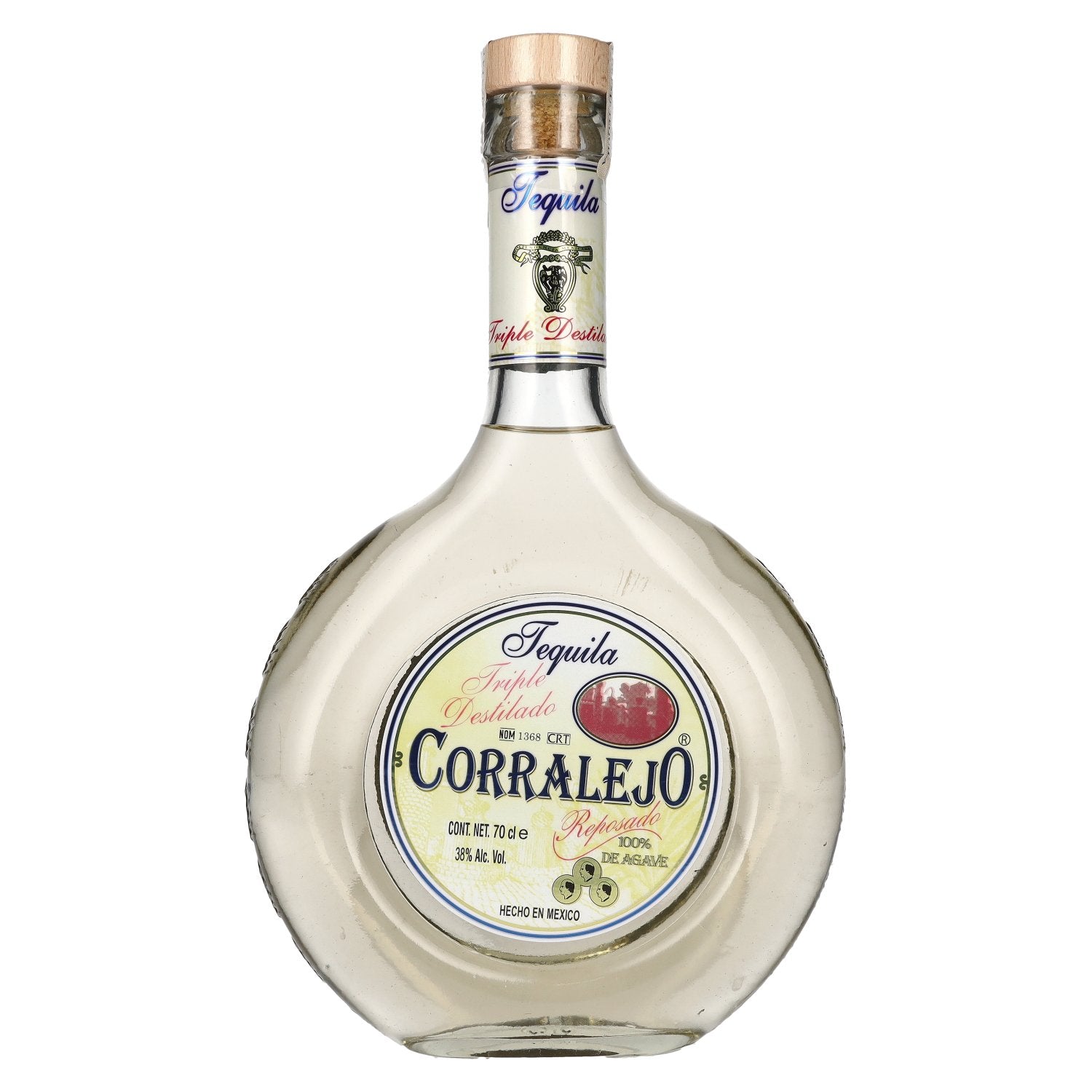 Corralejo Tequila REPOSADO Triple Distilled 100% Agave 38% Vol. 0.7l