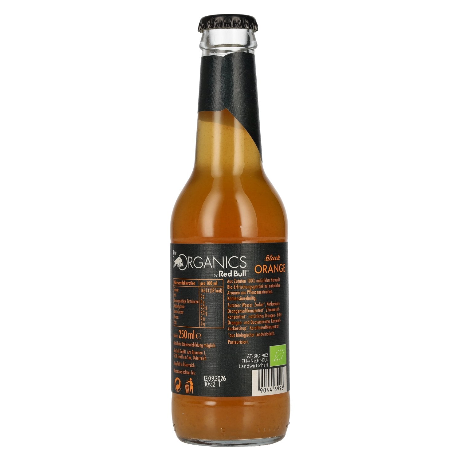 Red Bull Organics by Red Bull Black ORANGE 0,25l