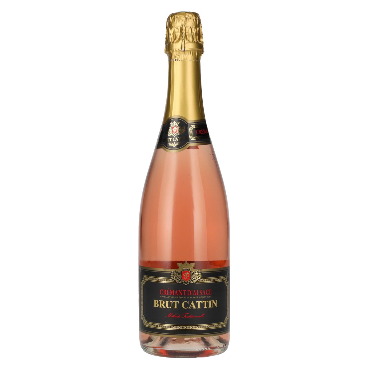 Crémant d'Alsace Brut Cattin Rosé Traditional Method 12% Vol. 0.75l