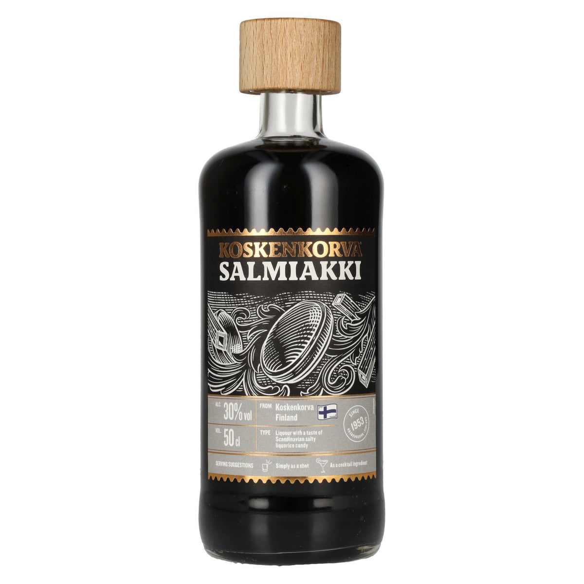 Koskenkorva SALMIAKKI Liquorice 30% Vol. 0,5l
