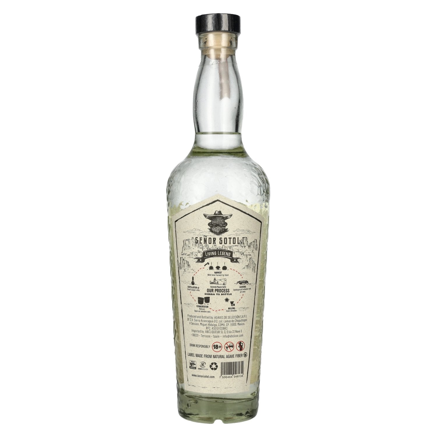 Señor Sotol Durango 100% Sotol Artesanal DOP 43% Vol. 0,7l