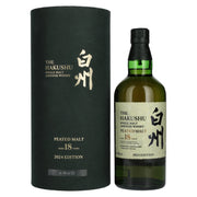 Suntory The Hakushu 18 Years PEATED MALT Tsukuriwake Selection Japanese Whisky 2024 48% Vol. 0.7l in Gift Box