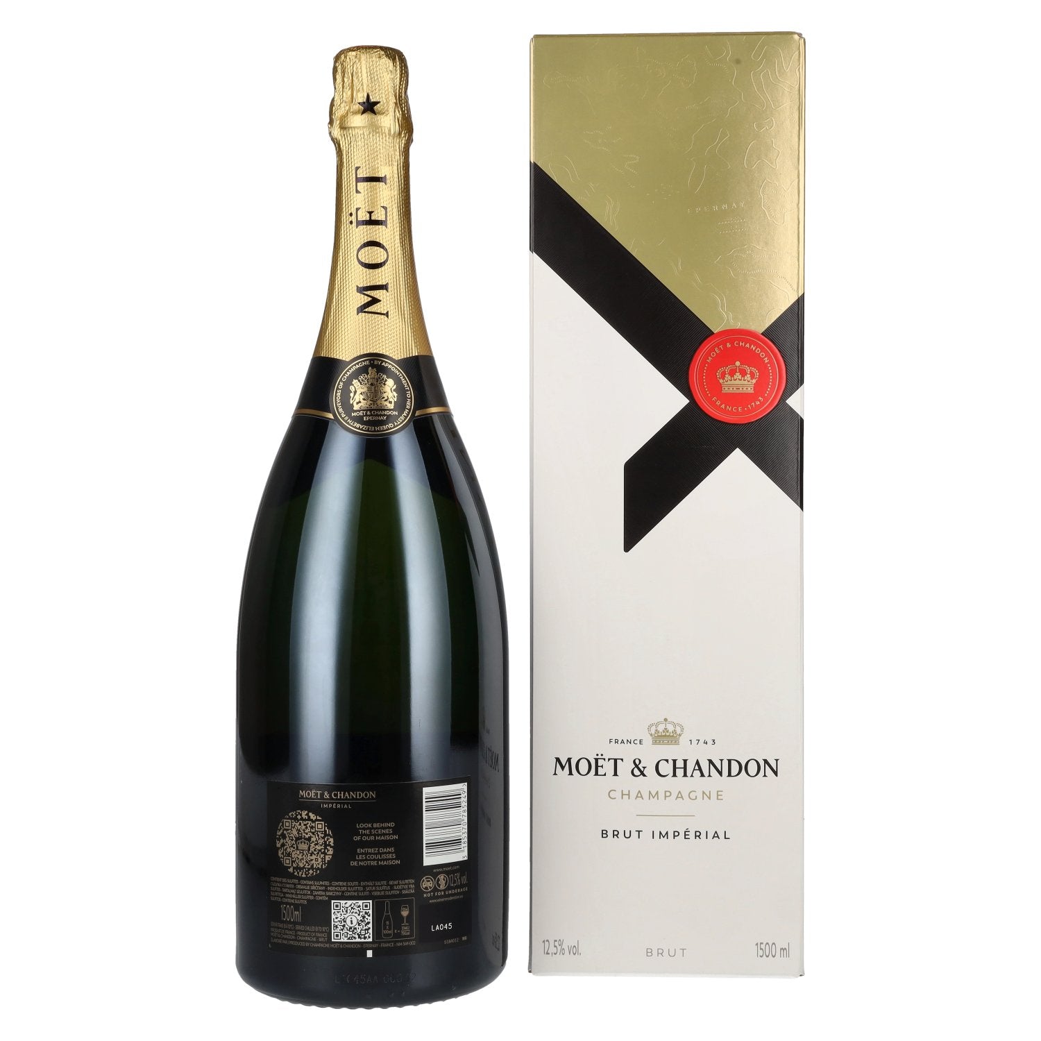 Moët & Chandon Champagne IMPÉRIAL Brut 12,5% Vol. 1,5l in Geschenkbox
