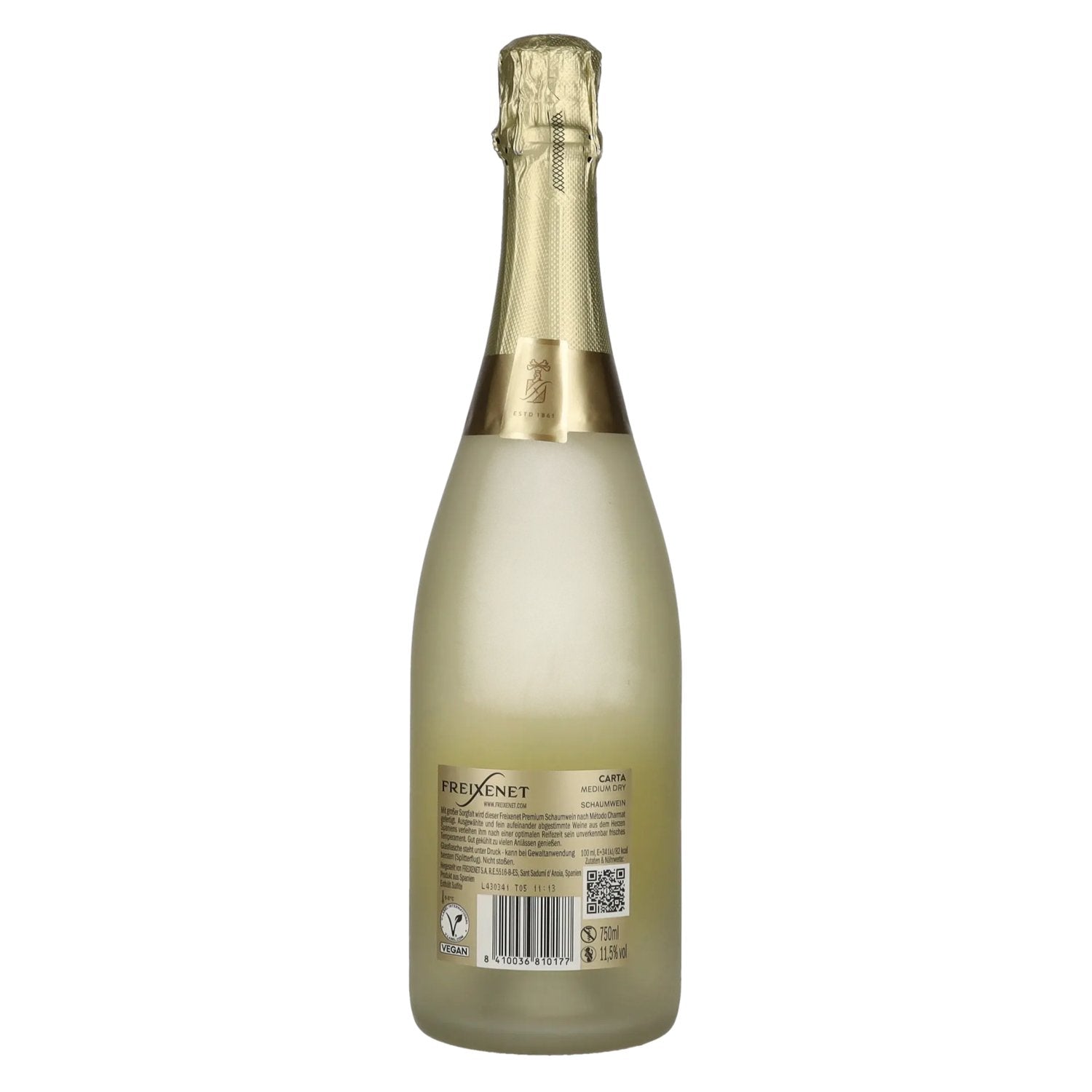 Freixenet CARTA Medium Dry Premium Sparkling Wine 11.5% Vol. 0.75l