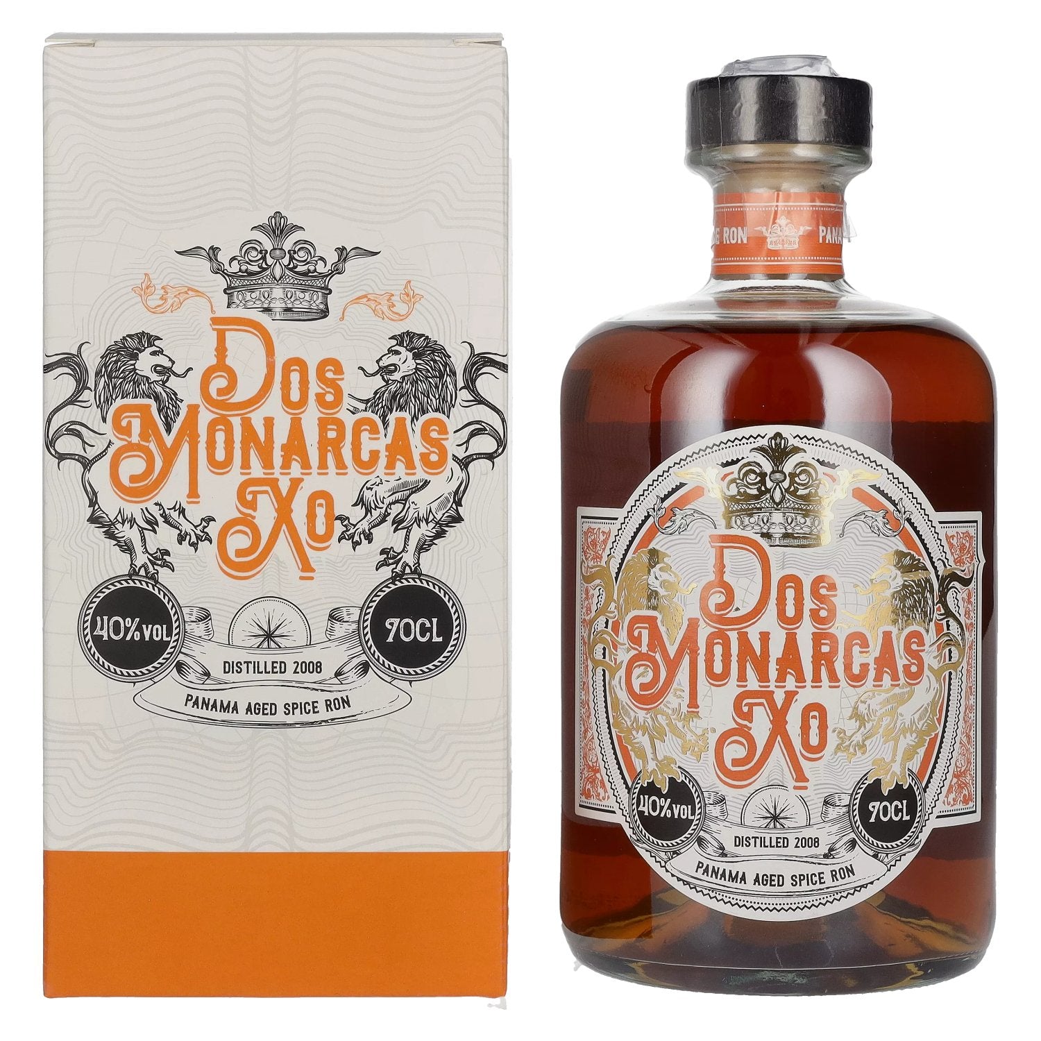 Dos Monarcas XO Panama Aged Spice 40% Vol. 0.7l in gift box